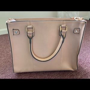 Like New Rose Pink Handbag With Straps